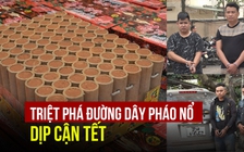 Triệt phá đường dây pháo nổ liên tỉnh, có cả súng và xe cảnh giới