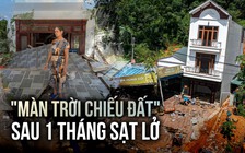 'Màn trời chiếu đất', không dám về nhà sau sạt lở ở Lào Cai