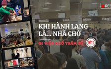 Giấc ngủ chập chờn trên băng ghế lạnh, hành lang là... nhà chờ - Đi viện khổ trăm bề, Kỳ 1