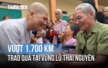 Vượt 1.700 km đến vùng lũ Thái Nguyên, chứng kiến những mái nhà tan tác