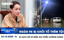 Xem nhanh 12h: Ngân 98, Lương Bằng Quang đưa hối lộ | Bi kịch rò rỉ điện khi triều cường dâng