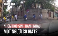 Xôn xao clip nhóm thiếu niên đánh nhau giữa giao lộ, một người co giật