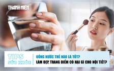 Bản tin sức khỏe ngày 1.1.2026: Uống nước thế nào là tốt? | Làm đẹp, trang điểm có hại gì cho nội tiết?