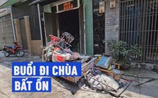 Khóa cửa đi chùa, đang trên đường về thì nghe tin nhà cháy