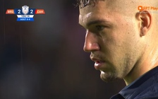 Bissoli thực hiện thành công phạt đền đưa CLB Buriram United lần đầu vươn lên dẫn trước 3-2