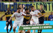 Highlight Bonica Juniors 2-2 Benfica: 2 thẻ đỏ, kịch tính tới phút cuối | FIFA Club World Cup 2025™