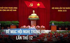 Toàn cảnh bế mạc Hội nghị T.Ư lần thứ 12