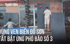 Bão số 3 (Wipha): Nhà hàng ven biển Đồ Sơn tất bật gia cố ứng phó