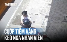Đi cướp vàng, nghi phạm suýt bị bắt trước cửa tiệm