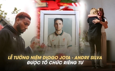 Lễ tưởng niệm riêng tư của Diogo Jota và em trai: Người hâm mộ khóc nức nở