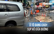 Nguyên nhân ô tô sụp 'hố tử thần' ở Hà Nội
