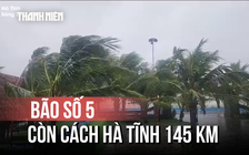 Bão số 5: Cầu Cửa Hội bị cấm, dân ven biển Hà Tĩnh sơ tán khẩn cấp