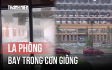 Bão số 5 vào đất liền: Bệnh viện Ung bướu Nghệ An hư hỏng nặng