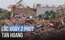 Lốc xoáy quét qua 2 phút, Ninh Bình bay hàng loạt mái nhà dân