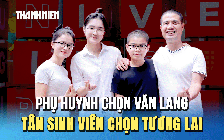Phụ huynh chọn Văn Lang, tân sinh viên chọn tương lai