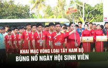 Khai mạc vòng loại Tây Nam Bộ TNSV THACO cup 2026: Bùng nổ ngày hội sinh viên