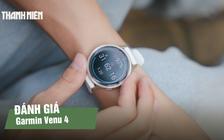 Garmin Venu 4: Thiết kế gọn nhẹ, màn hình 2.000 nits, hơn 80 chế độ tập luyện