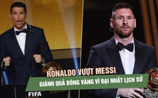 Ronaldo vượt Messi giành Quả bóng vàng vĩ đại nhất lịch sử, gây tranh cãi vì fan trả tiền bỏ phiếu