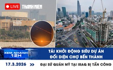 Xem nhanh 12h: Đại sứ quán Mỹ tại Iraq bị tấn công | 'Siêu dự án' đối diện chợ Bến Thành tái khởi động