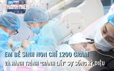 Hai tháng giành giật sự sống của em bé sinh non tại Bệnh viện Phương Nam