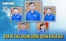 Chân dung 5 nhân sự trúng cử Ban Bí thư Trung ương Đoàn