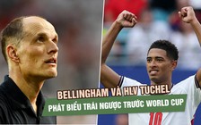 Bellingham phản bác HLV Tuchel, đội tuyển Anh mâu thuẫn nội bộ trước bán kết World Cup?
