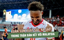 Xuân Son xuất sắc ra sao trong trận bán kết với Malaysia?
