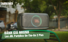 JBL PartyBox On-The-Go 2 Plus: Loa karaoke di động dùng AI tách lời ca sĩ