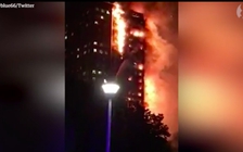 Cháy lớn tại tòa nhà chung cư ở London