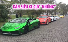 Choáng ngợp với dàn siêu xe cực 'khủng' tụ hội đất Quảng Bình