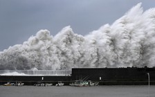 Nhật Bản oằn mình chống siêu bão mạnh nhất 25 năm qua