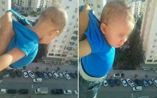 Treo con lủng lẳng ở tầng 15 để câu like, bố lãnh án tù