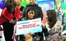 Nữ cử nhân xinh đẹp mất 2 chân bước tiếp cuộc đời