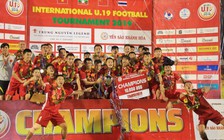 'Tiểu Công Phượng' lập công vào lưới Thái Lan, Việt Nam vô địch U.19 Quốc tế 2019