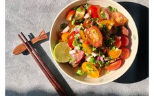 Món ăn tăng cường hệ miễn dịch: Salad cà chua bi