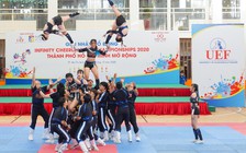 Mãn nhãn với màn nhảy cổ động của sinh viên tại cuộc thi Infinity Cheerleading Championships