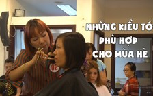 Những kiểu tóc phù hợp cho mùa hè