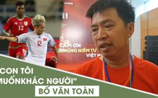 Bố Văn Toàn tiết lộ bí mật mái tóc bạch kim của con