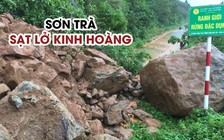 Sạt lở kinh hoàng, đường lên bán đảo Sơn Trà tê liệt