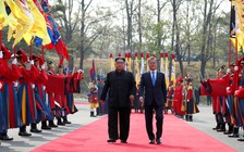 Uy nghiêm lễ đón lãnh đạo Kim Jong-un theo nghi thức vương triều Joseon