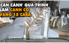 Cành cọ vàng 18K được làm như thế nào?