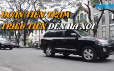 Đoàn tiền trạm Triều Tiên đến khách sạn Melia Hà Nội