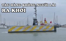 Tàu hàng không người lái lần đầu vượt đại dương