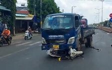 Vợ chồng gặp thảm nạn trên tỉnh lộ sáng đầu tuần