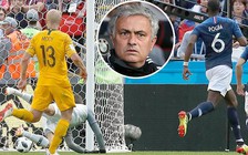 Pogba chính thức bị tước bàn thắng trong trận Pháp thắng Úc 2-1