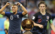 Quả bóng vàng World Cup 2018: Mbappe và Modric chiếm ưu thế