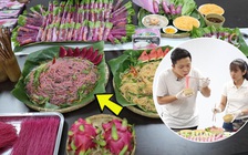 Ăn thử miến và bánh hỏi thanh long ruột đỏ siêu lạ