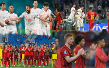 Bản tin Euro 3.7: Tây Ban Nha thắng trên chấm luân lưu, Ý loại Bỉ giành vé vào bán kết