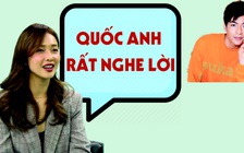 Hôn Quốc Anh ngọt lịm trên phim, Khả Ngân chia sẻ cô mến mộ bạn diễn