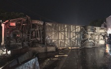 Đau lòng tai nạn kinh hoàng lúc rạng sáng trên quốc lộ 1